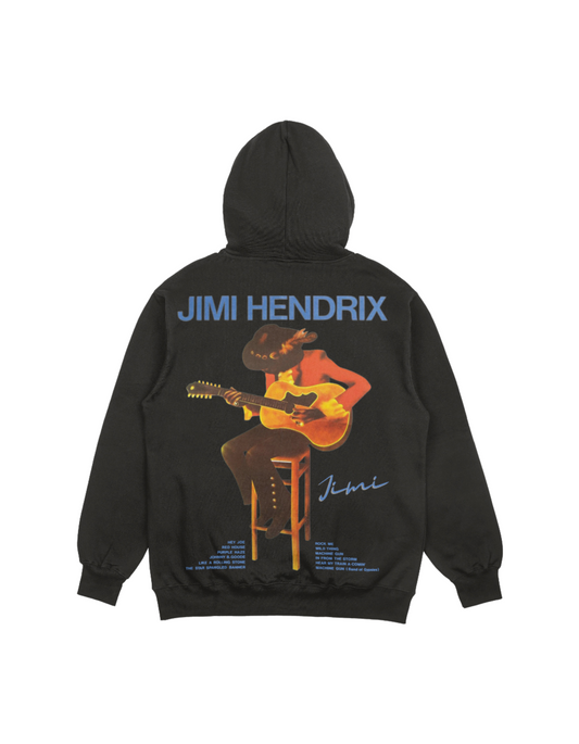 Jimi Hendrix Hoodie (Black)