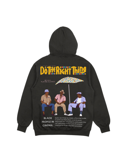 Do the Right Thing Hoodie (Black)